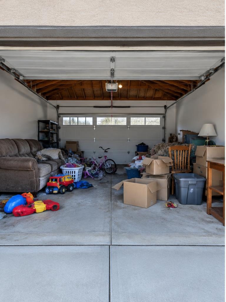 Garage & property cleanouts — before